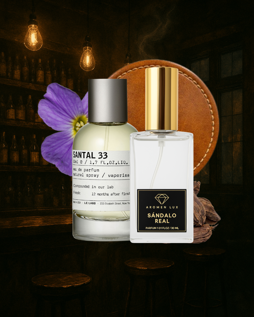 Sándalo Real (Inspirado en Santal 33 – Le Labo)