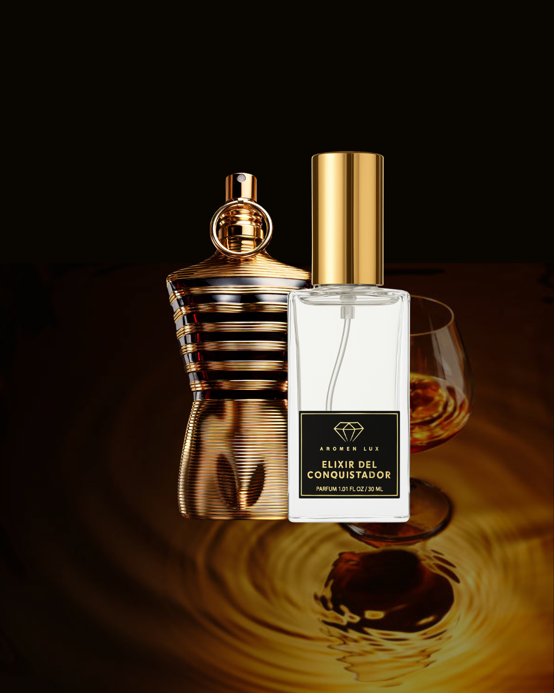 Elixir del Conquistador (Inspirado en Le Male Elixir – Jean Paul Gaultier)