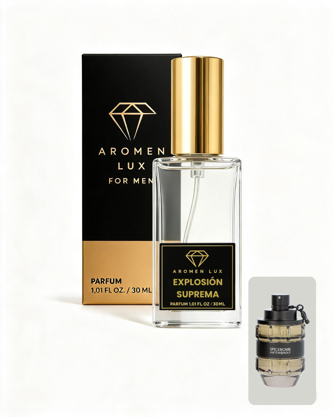 Explosión Suprema (Inspirado en Spicebomb – Viktor & Rolf)