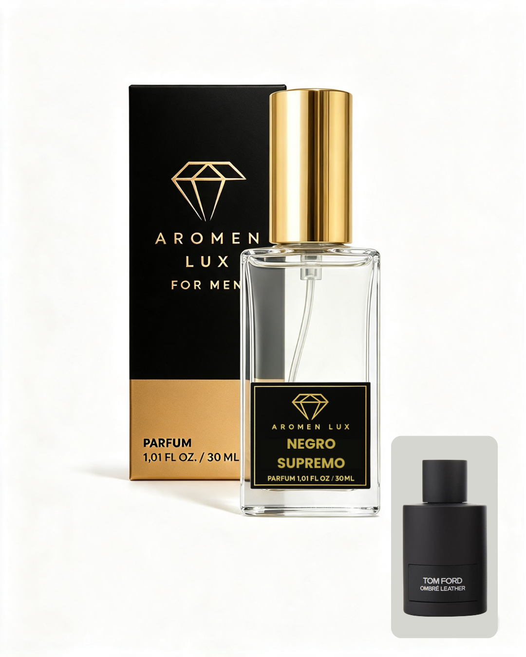 Negro Supremo (Inspirado en Ombre Leather – Tom Ford)