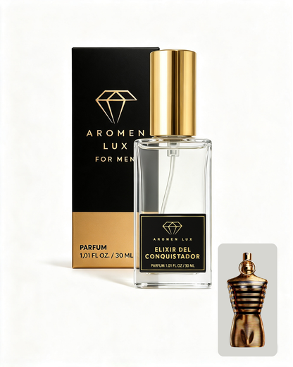 Elixir del Conquistador (Inspirado en Le Male Elixir – Jean Paul Gaultier)