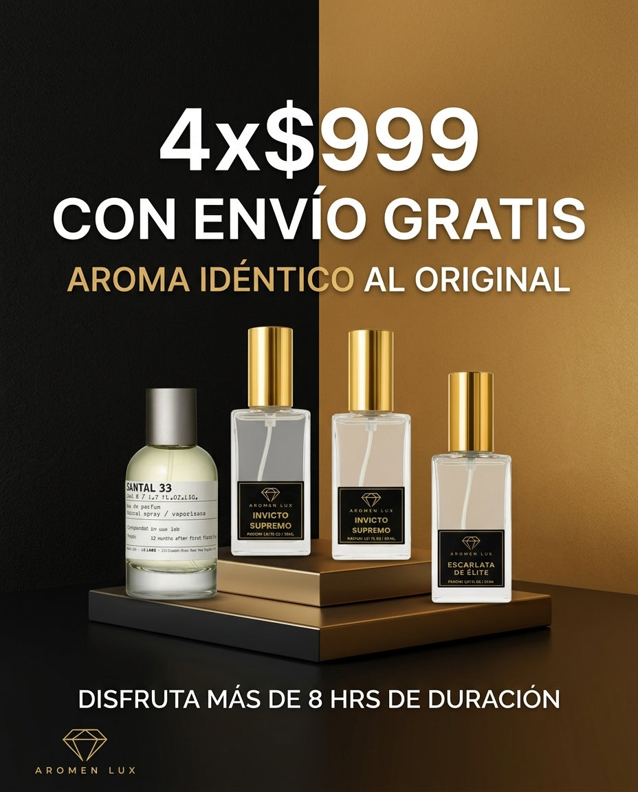 Set Básico - 4 Perfumes 30ml