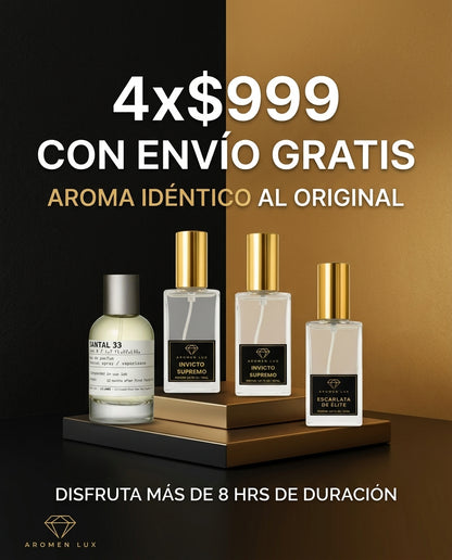 Set Básico - 4 Perfumes 30ml