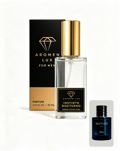 Instinto Nocturno (Inspirado en Sauvage Elixir – Dior)