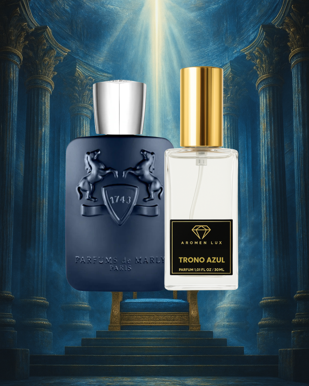 Trono Azul (Inspirado en Layton – Parfums de Marly)