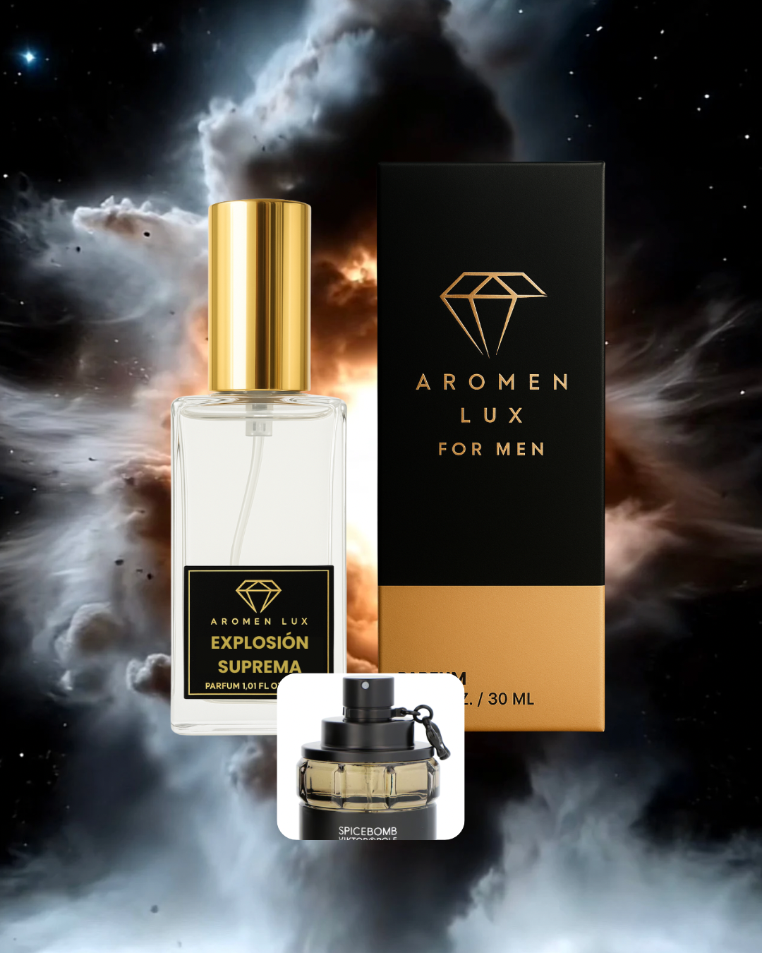 Explosión Suprema (Inspirado en Spicebomb – Viktor & Rolf)