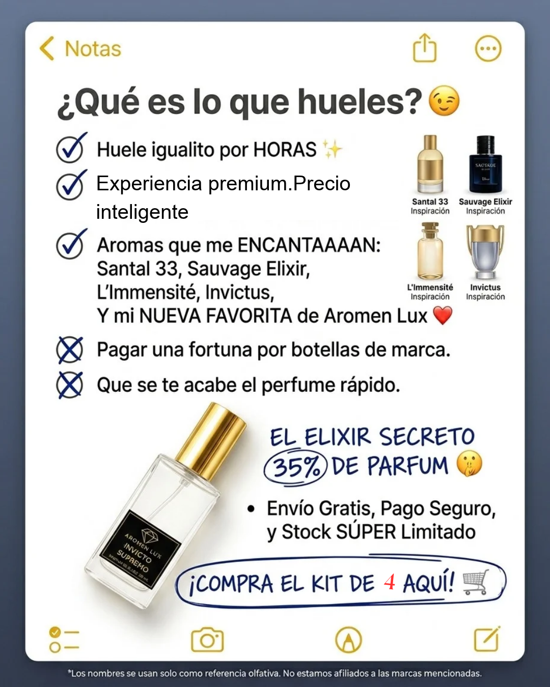 Set Básico - 4 Perfumes 30ml